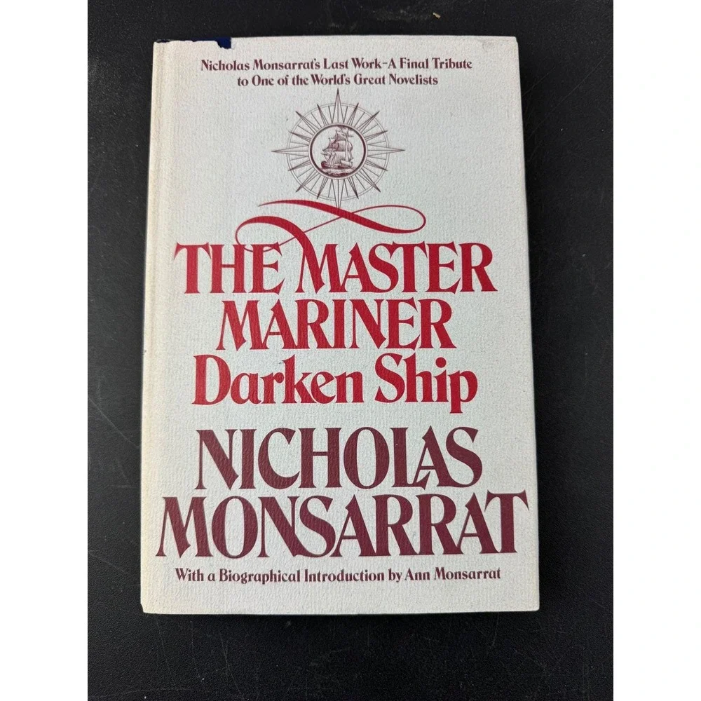 The Master Mariner Darken Ship Nicholas Monsarrat‎ 1981 First US Edition HC DJ